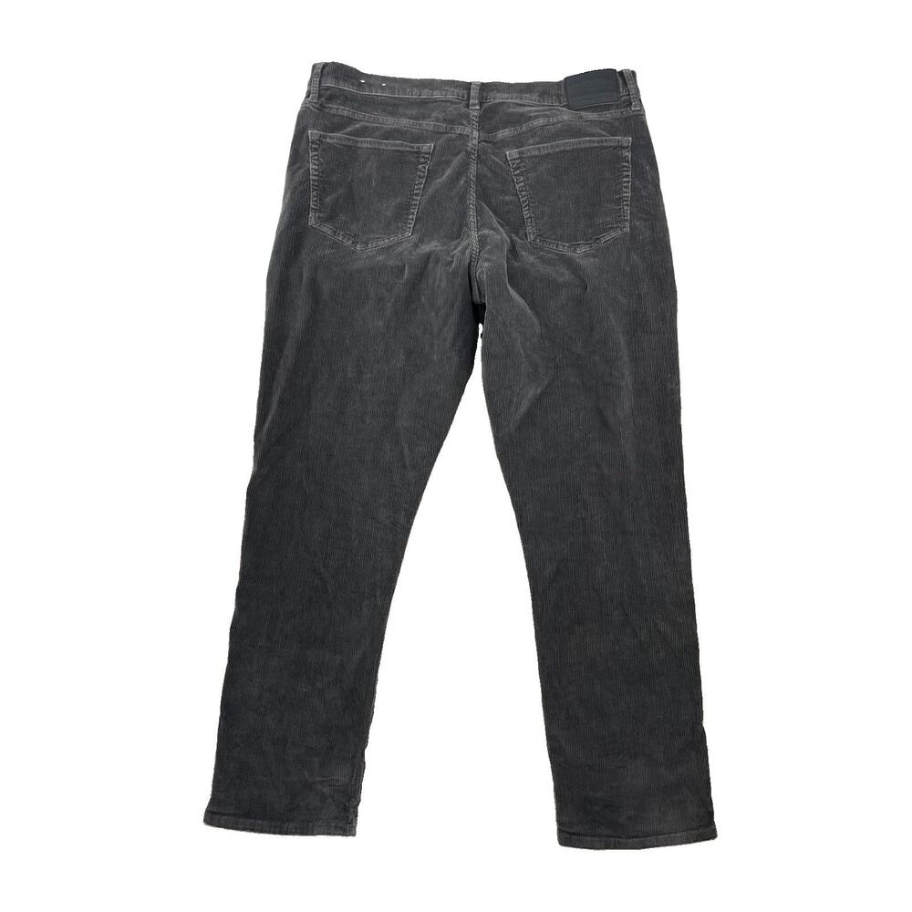 Lucky Brand 121 Slim Straight Corduroy Pants Size 38 x 30 ( Hemmed 30" ) 66-8